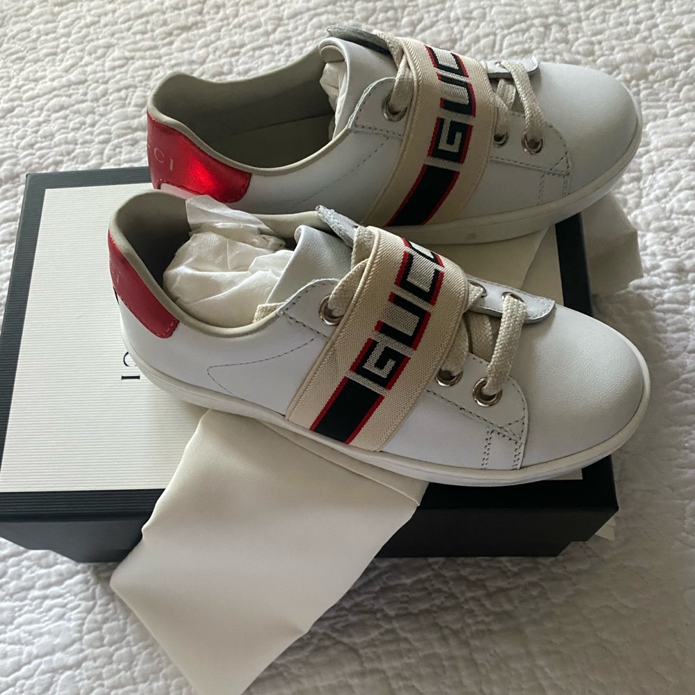 Gucci new ace kids shoes